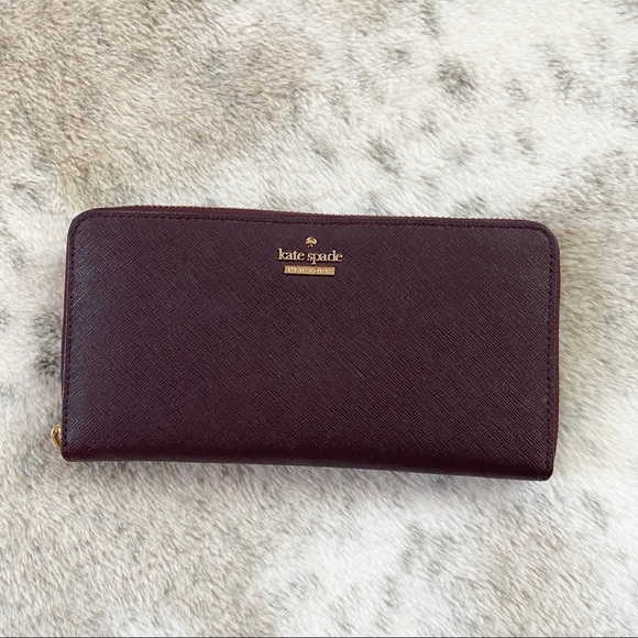 kate spade Handbags - Kate Spade Cameron Street Lacey Zip Striped Wallet